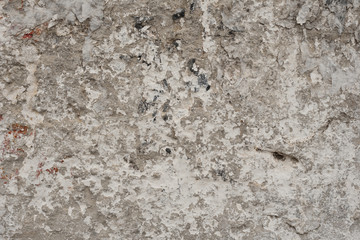Wall fragment with scratches and cracks. It can be used as a background
