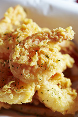 Deep fried shrimp