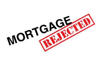 Fototapeta premium Mortgage Rejected