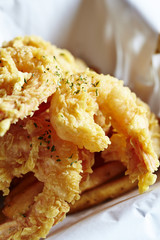 Deep fried shrimp