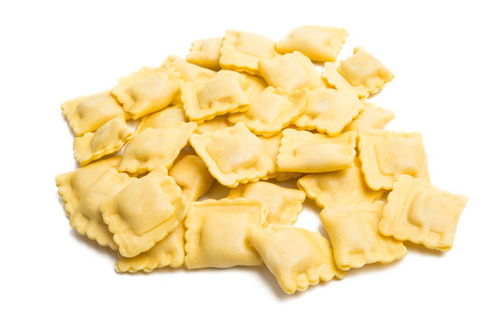 Square Ravioli Isolated