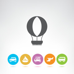 transportation and vehicle icons