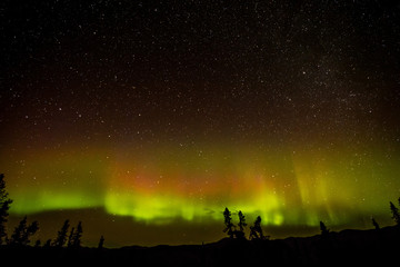Obraz na płótnie Canvas アラスカのオーロラ Aurora Alaska 