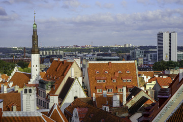 Fototapeta na wymiar City Tallinn Estonia