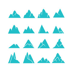 blue mountain icons