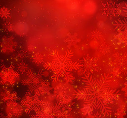 Fototapeta na wymiar Abstract Red Christmas Background