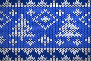 Fototapeta premium Cool Retro Christmas Jumper Design