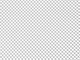 Fototapeta premium cage metal wire on pale white background