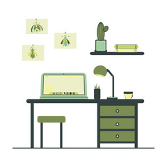 Office accessories. Theme of business. 