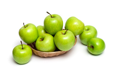 green apples