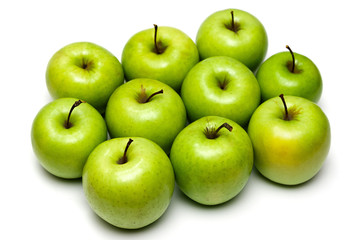 green apples