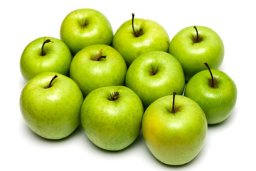 green apples
