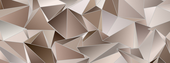 Fototapeta premium Streszczenie Low-Poly trójkątne nowoczesne tło