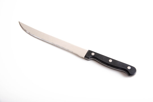 isolated carving knife