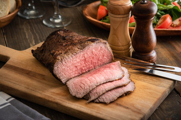 roasted beef of bottom round