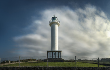 The lighthouse of Lastres in Asturian, Faru de Llastres is located in the town of Luces, parish of Lastres, council of Colunga, Principality of Asturias, Spain , on the plateau of Cape Lastres.