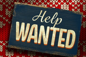 Composite image of red seamless knitted pattern