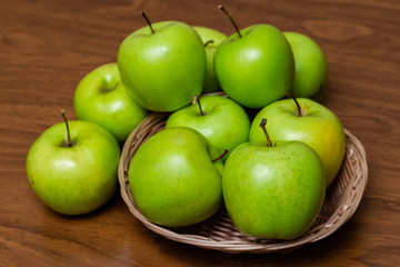 green apples
