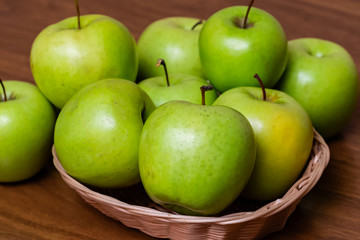 green apples
