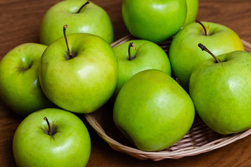 green apples