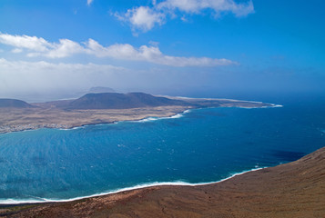 Fototapeta premium Mirador Del Rio, Lanzarote, Kanarische Inseln, Spanien 
