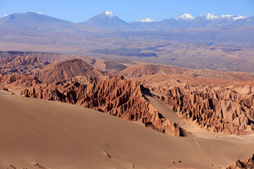 Naklejka premium Atacama Wüste Valle de la Muerte