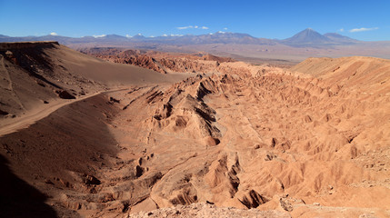 Fototapeta na wymiar Atacama Wüste Valle de la Muerte