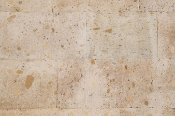 New wall of relief volcanic  tuff closeup