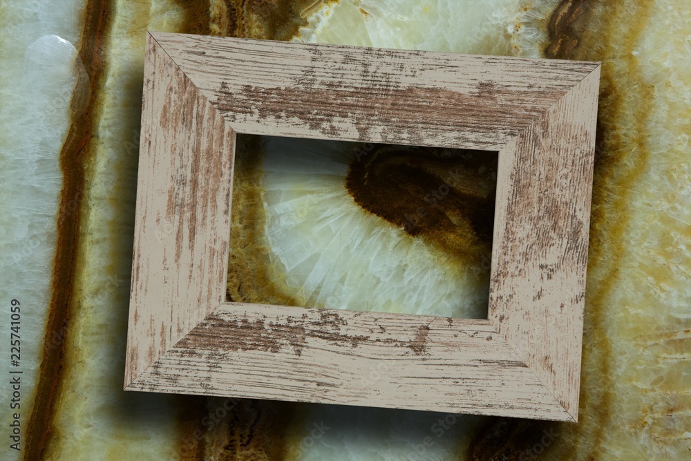 Poster composite image of empty photo frame