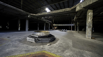Abandoned Mall with Escalators 