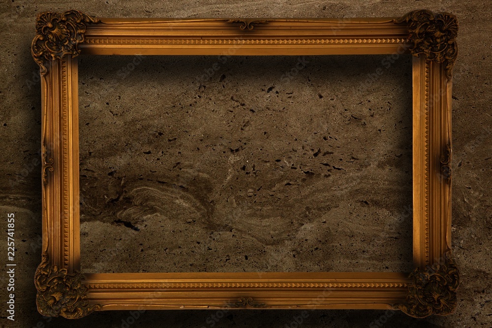 Poster composite image of empty photo frame
