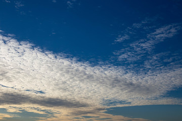 Naklejka na ściany i meble white clouds in blue sky