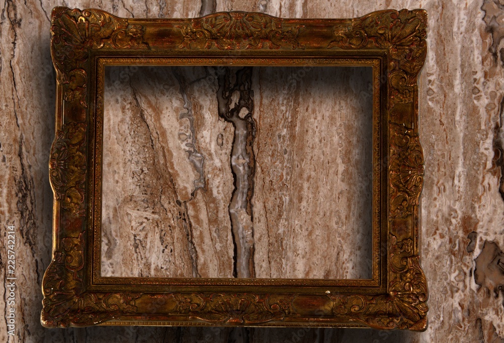 Poster composite image of empty photo frame