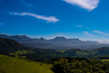 Fototapeta premium Paisagem Maravilhosa na Encosta da Serra do Rio do Rastro