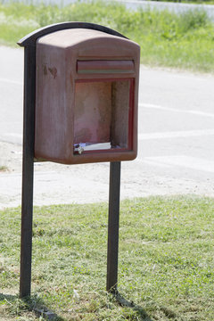 Briefkasten in der Slowakei (Balkan)