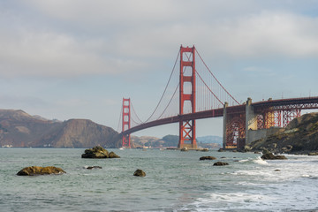 Golden Gate Bridge Beach