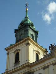 Fototapeta na wymiar Warszawa - Bazylika Świętego Krzyża