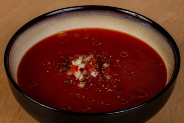Gazpacho tomato soup