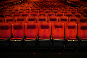 theater, movie, seat, empty, chair, red, row, auditorium, room, seating, performance