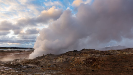 Island, Vulkanismus auf der Reykjanes-Halbinsel
