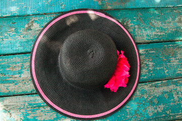 Elegant summer hat