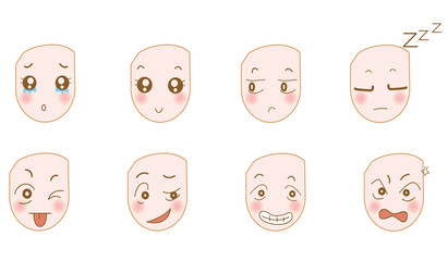 Facial expressions