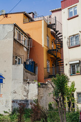 Fototapeta na wymiar Istanbul retro street