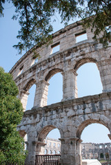 Obraz premium Amphithéâtre de Pula