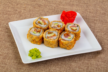 Tempura roll with tuna