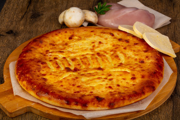 Homemade Ossetian pie