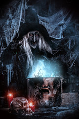 cooking potion at night