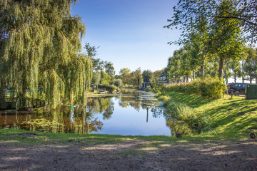 Polderlandschaft in Holland
