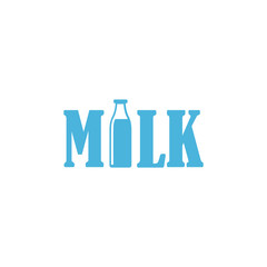 milk icon, vector illustration