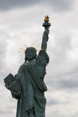 Freiheitsstatue von hinten